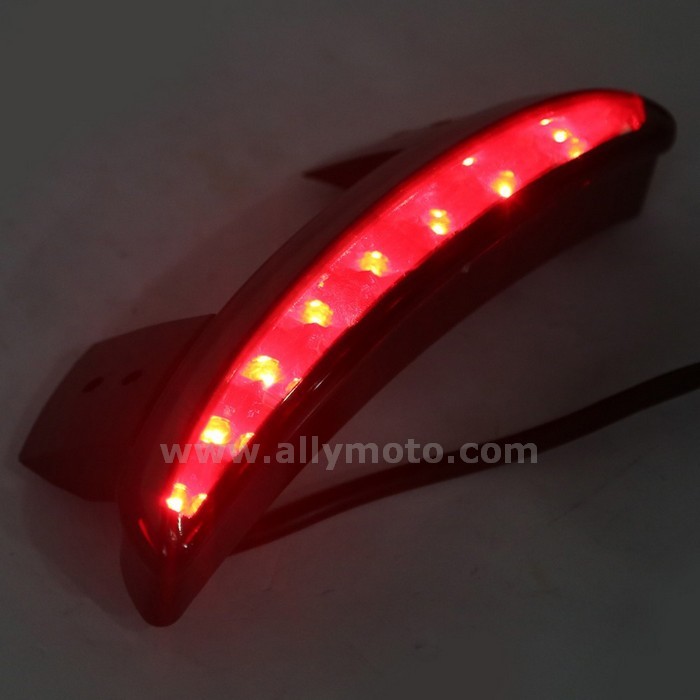 6 Fender Edge Brake Tail Light Harley Davidson Iron883 Xl883N Xl1200N Xl1200V@3